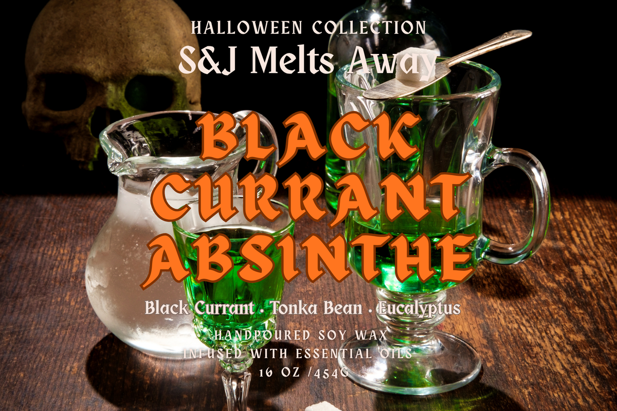 Black Currant Absinthe | Halloween Candle
