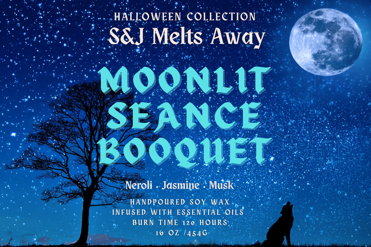 Moonlit Seance Booquet | Halloween Candle