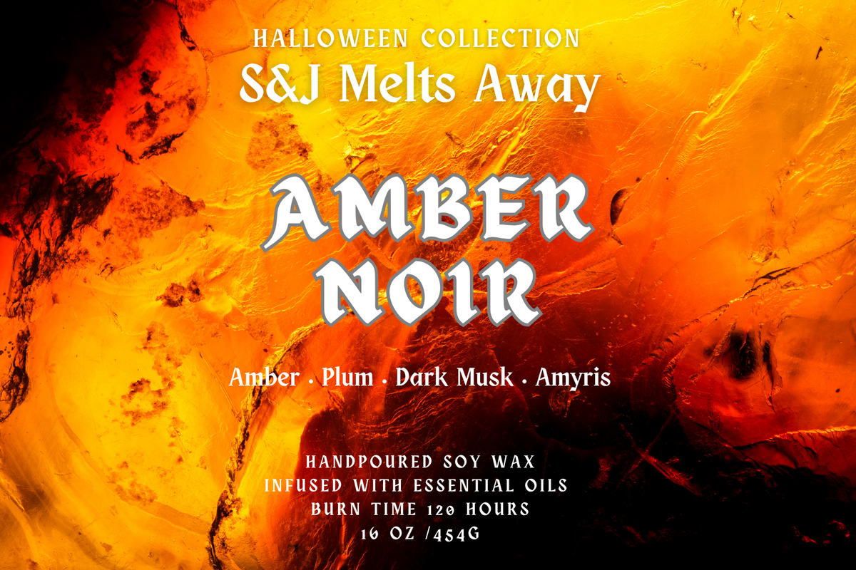 Amber Noir | Halloween Candle