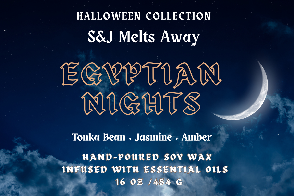 Egyptian Night’s | Halloween Candle