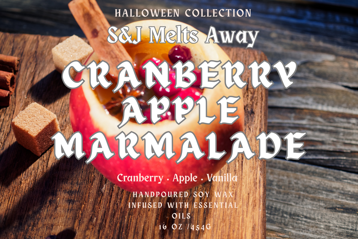 Cranberry Apple Marmalade | Halloween Candle