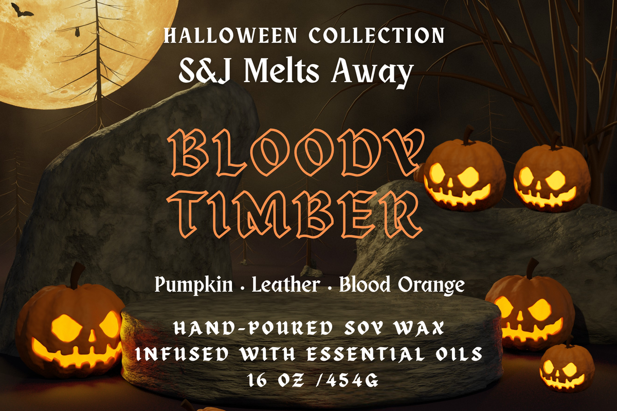 Bloody Timber | Halloween Candle